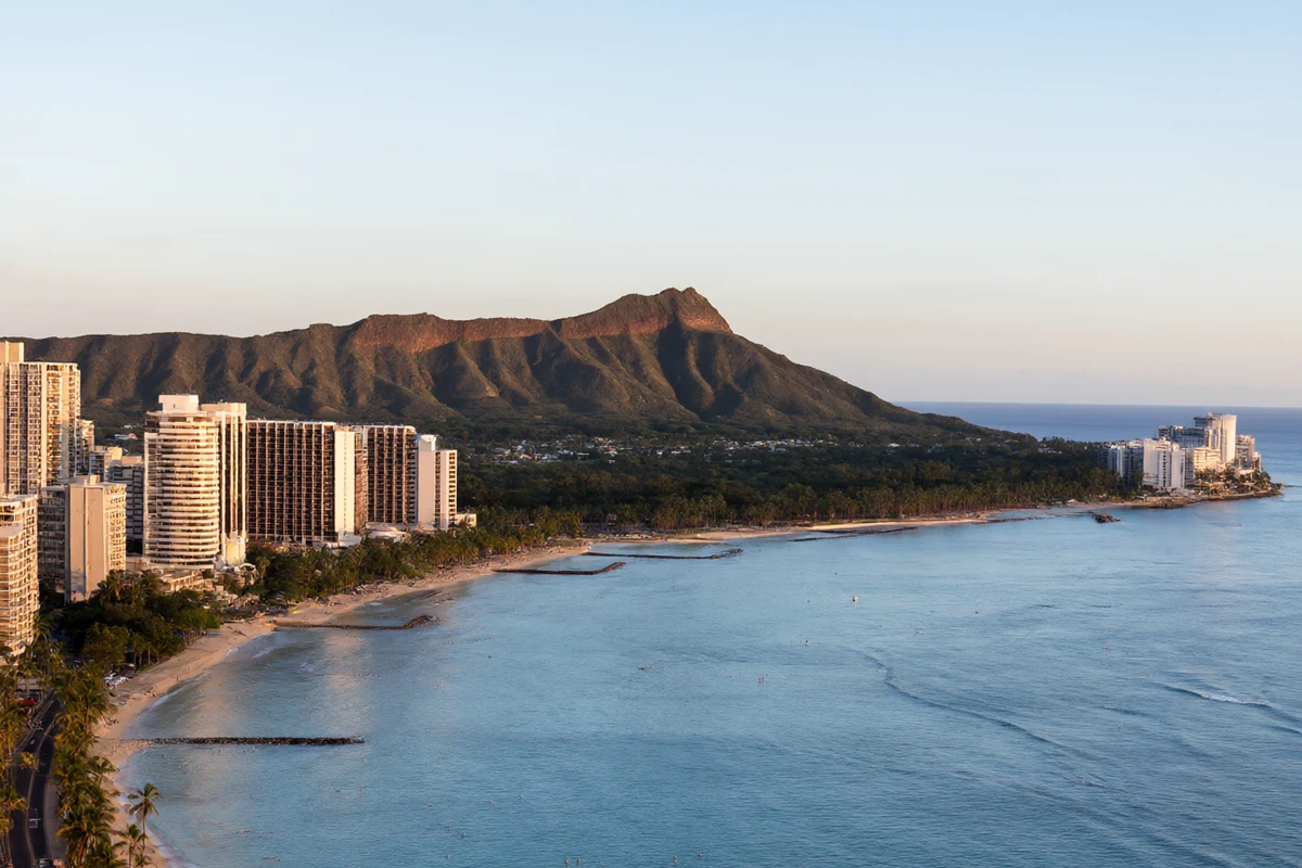 Oceanfront views and beachfront stays in Waikiki